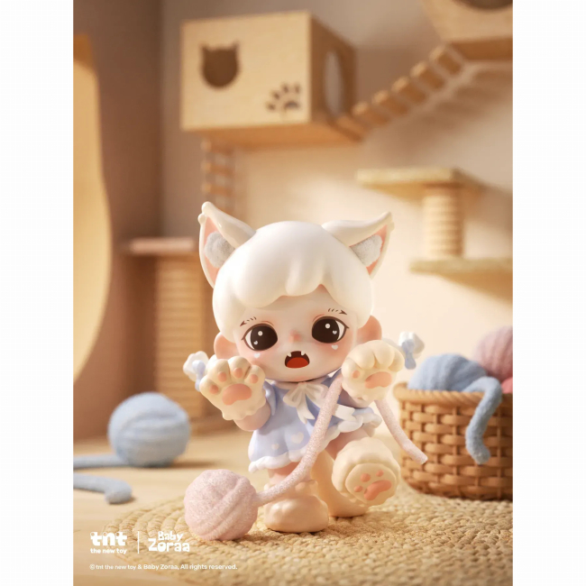 Коллекционная фигурка TNT ZORAA серия "Кошачье волшебство" (mystery box), ZRM-369 8