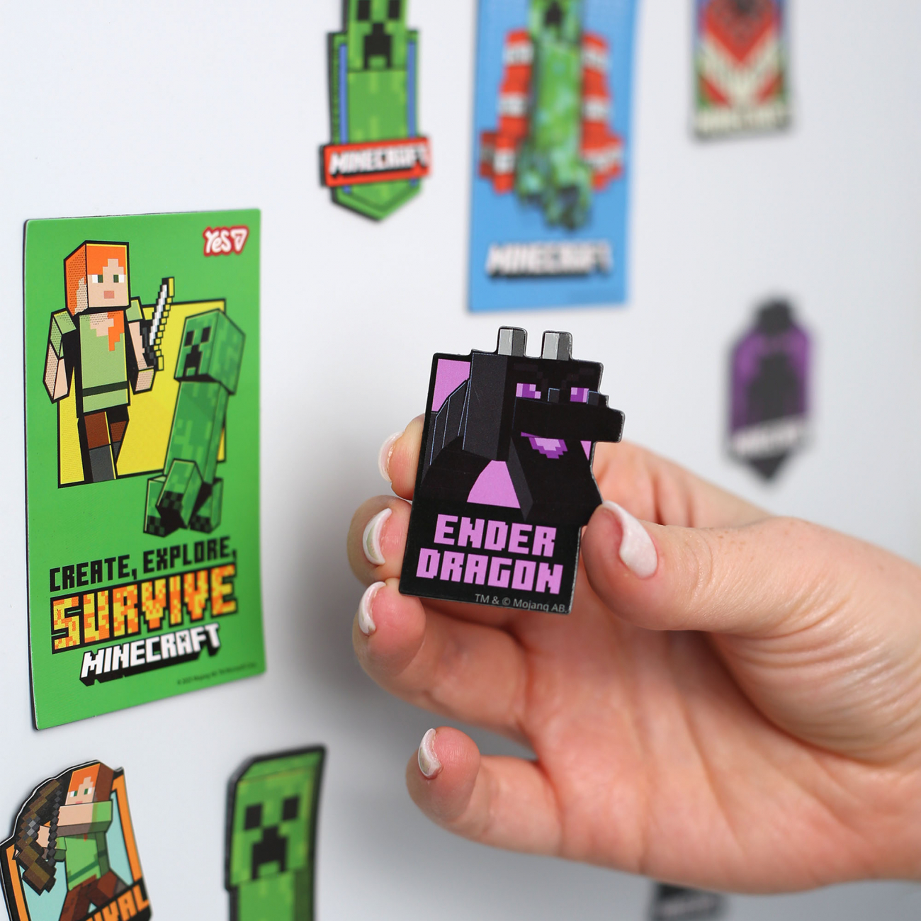 Магніти фігурні Yes "Minecraft" 3 шт., 708543 1