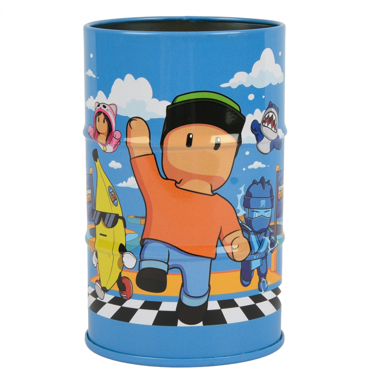 Стакан-підставка бочка Yes "Stumble Guys" метал, 708787