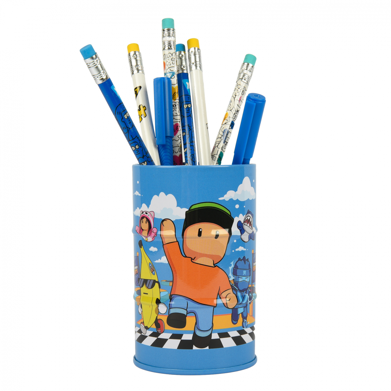 Стакан-підставка бочка Yes "Stumble Guys" метал, 708787 1