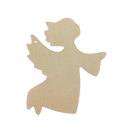 Заготовка деревянная декупажная "Ангел", 0115