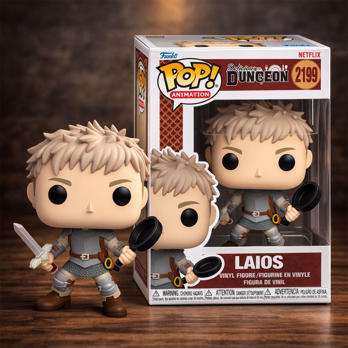 Игровая фигурка FUNKO POP! серии "Подземелье вкусности" - Лайос Торден (W/CH), 90569 2