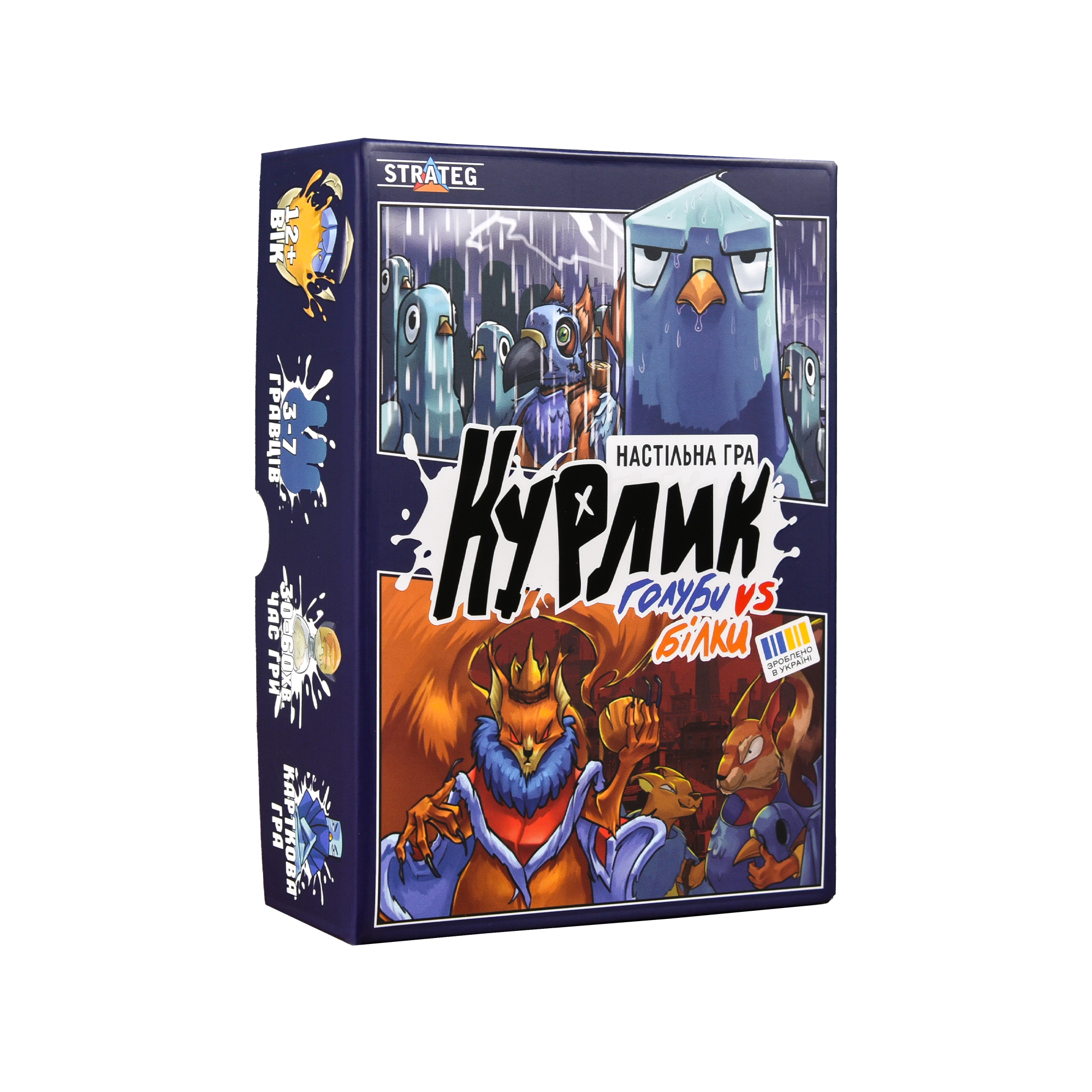 Настольная игра "Курлык" (укр) 30690, ТМ "Strateg" 1