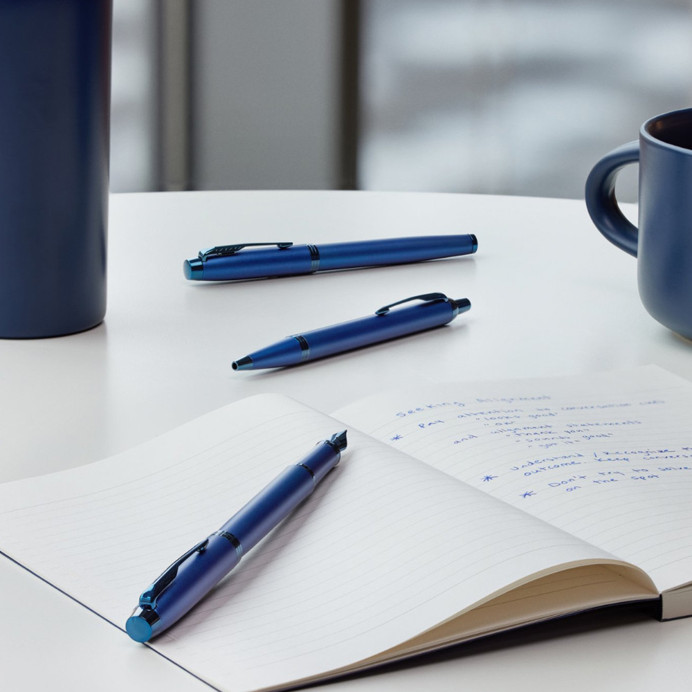 Ручка перо IM Professionals Monochrome Blue, Parker, 28 111 6