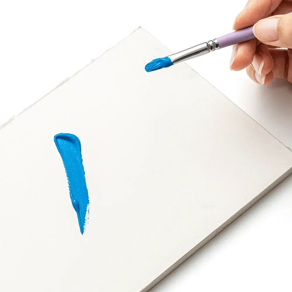 Набір гуашевих фарб Twin Cup 48*12 мл, зелений пластик.пенал, HIMI 7