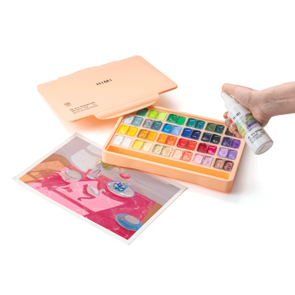 Спрей для восстановления гуашевых красок 100 мл, HIMI 3