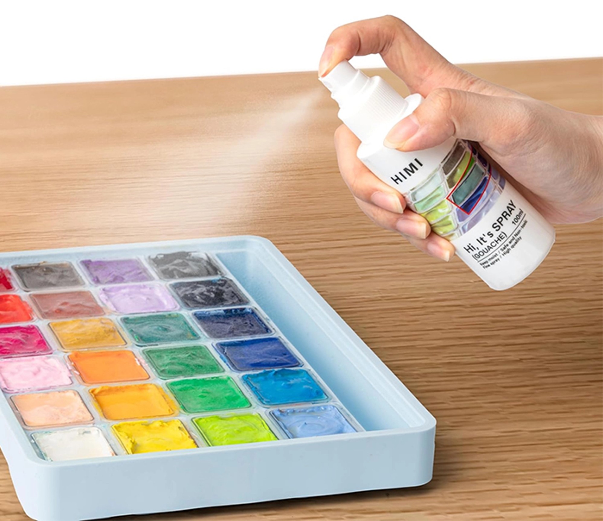 Спрей для восстановления гуашевых красок 100 мл, HIMI 4