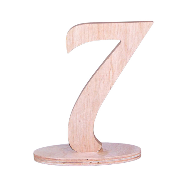 Заготовка Цифра "7" на подставке, 0846