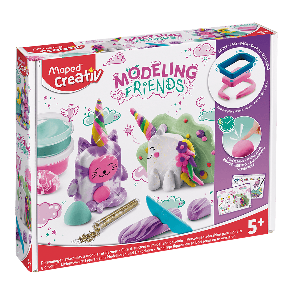 Набор для творчества из самозастывающей глины Magical, MP.907206