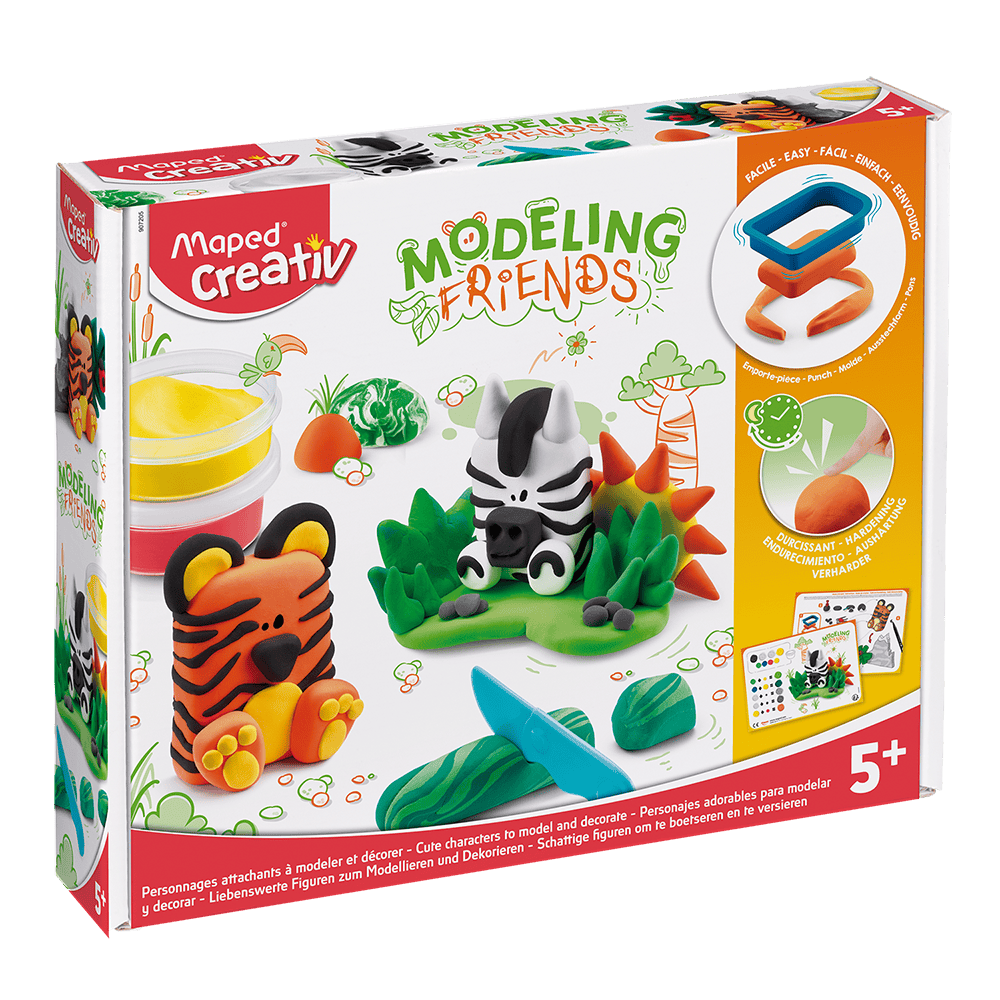 Набор для творчества из самозастывающей глины Wild, MP.907205