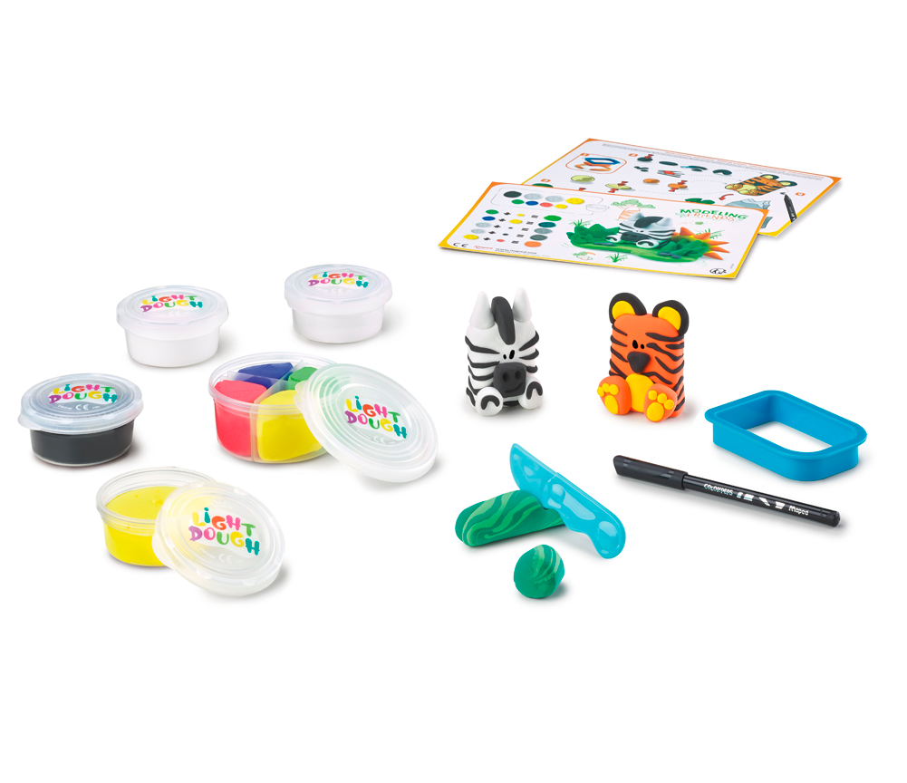 Набор для творчества из самозастывающей глины Wild, MP.907205 1