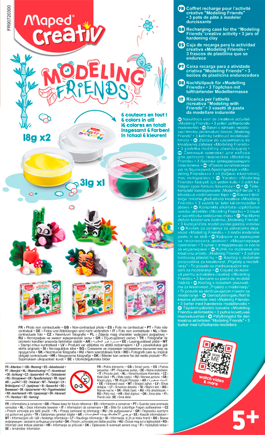 Набор для творчества из самозастывающей глины, MP.907203 2