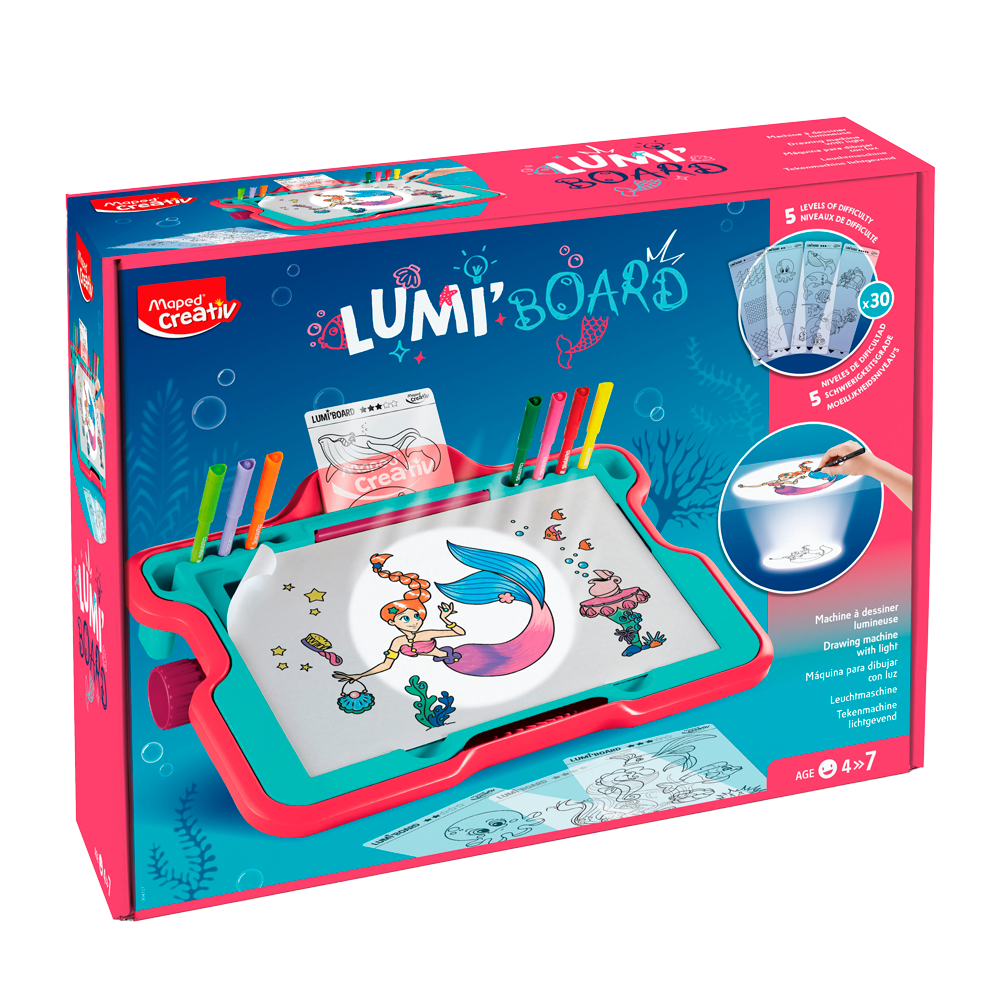 Световая доска Lumi – Мир русалочки, MP.904101
