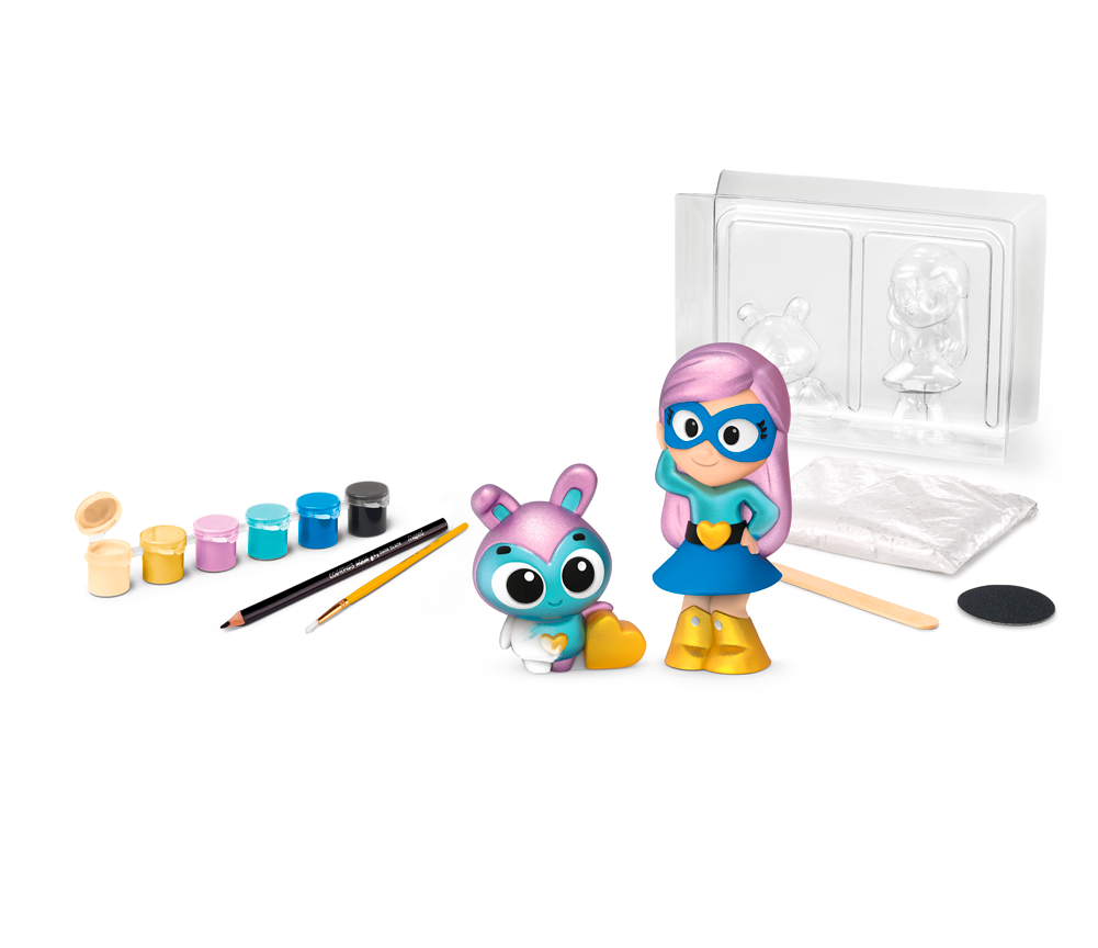 Фигурки для раскраски Super girl, MP.907219 1