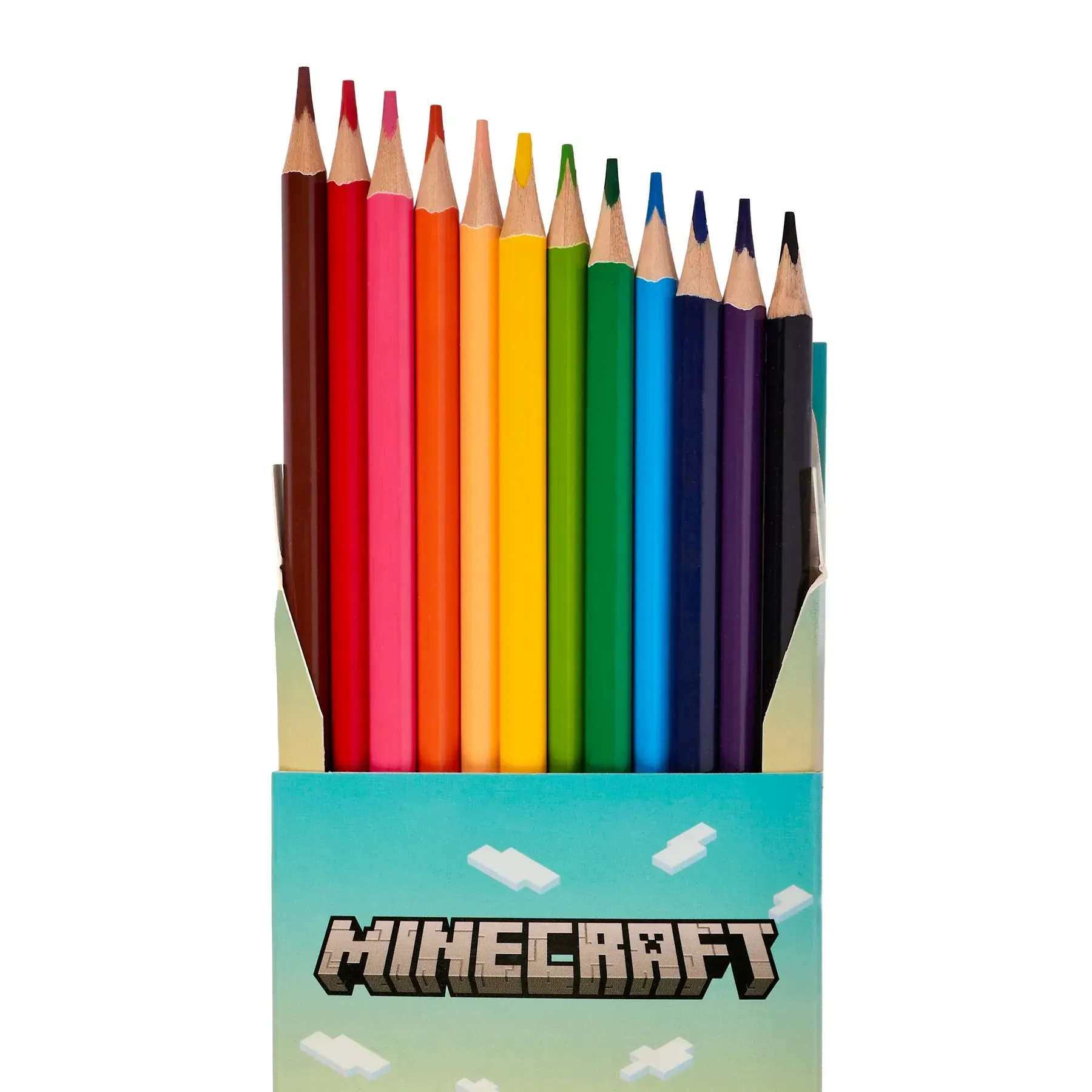 Карандаши цветные Yes 12 цв. "Minecraft. Spring", 290772 1