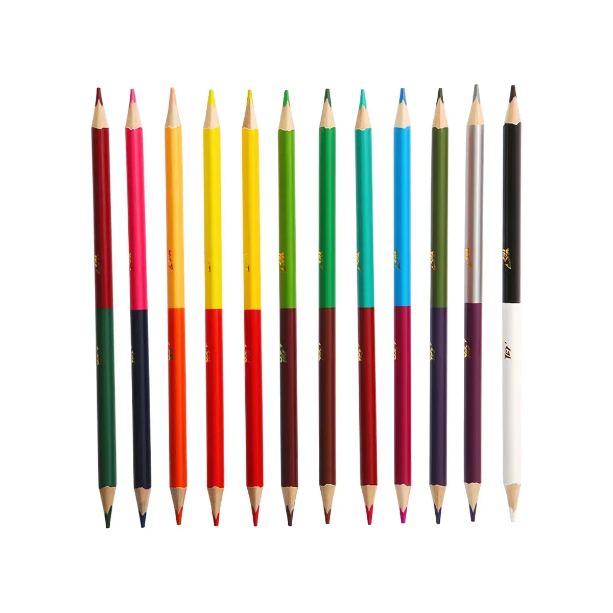 Карандаши цветные Yes 12/24 цветов "Minecraft. Spring", 290775 4