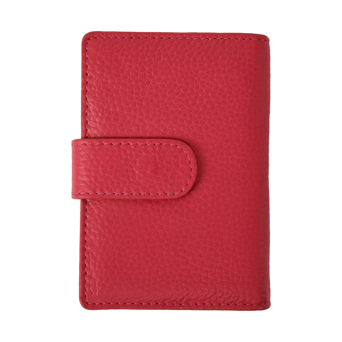 Визитница 750*100 мм 20 визиток, на кнопке с дополнительным карманом, кожаная (1л-1виз) Deli 7620 (58151)