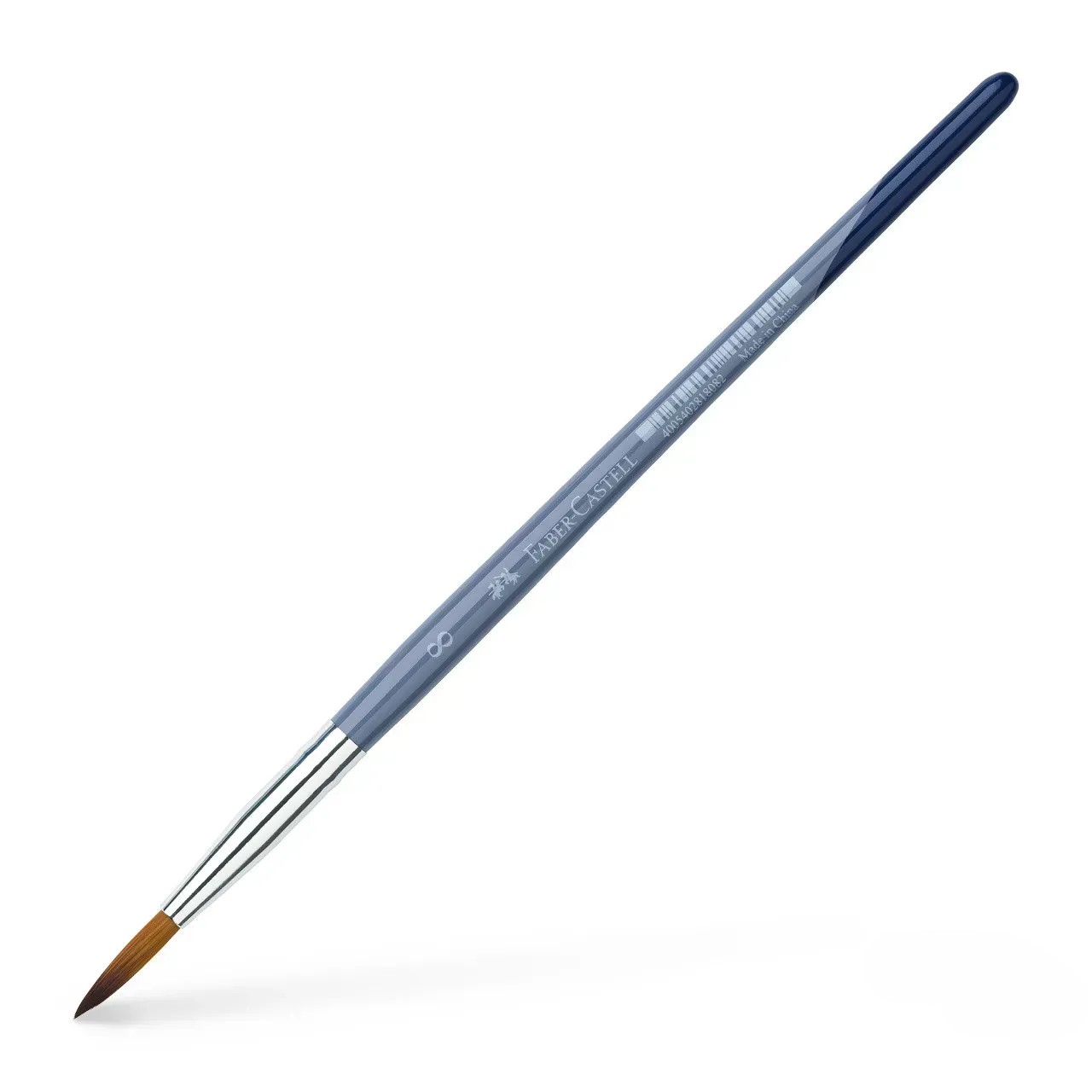 Пензлик синтетика круглий Round brush №8, 281808 Faber-Castell