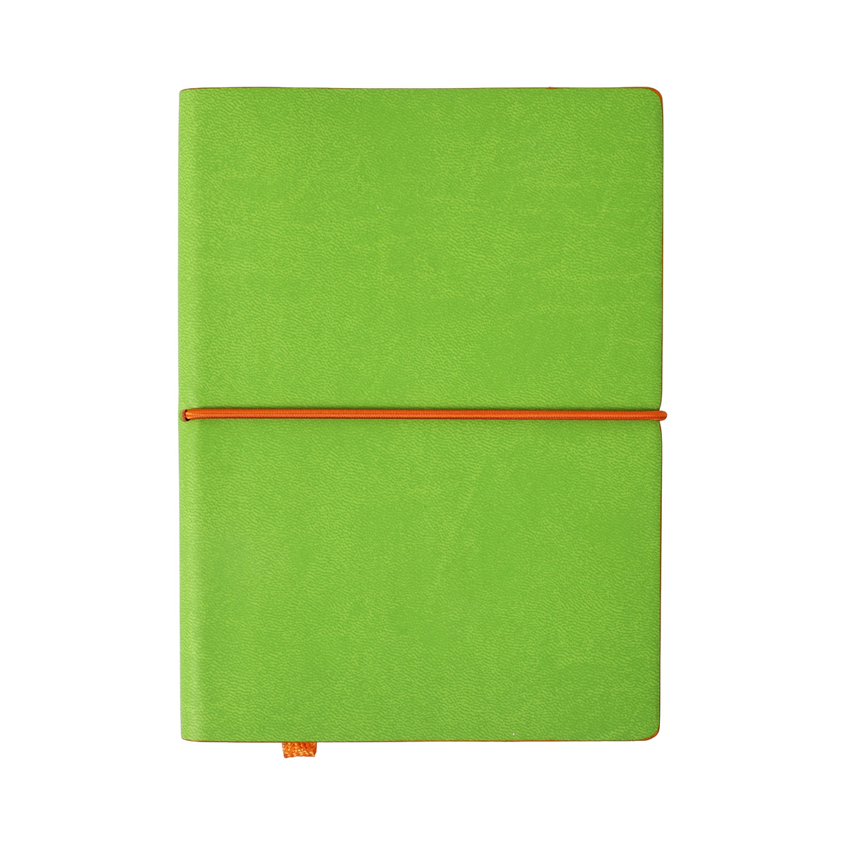 Записник В6 Fun у клітинку  Обкладинка салатова/помаранчева кремовий блок, 5122LFRIR2