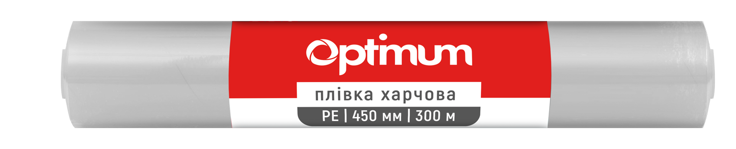 Пленка пищевая OPTIMUM PE 300м х 45см, 8 мкм, 14538130