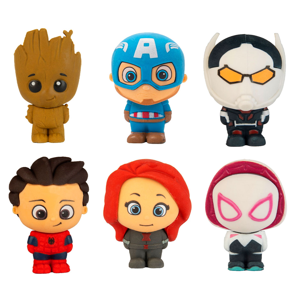 Коллекционная резинка-пазл серии "Puzzle Palz" – Марвел (в капс., в ассорт.), 1816012 1