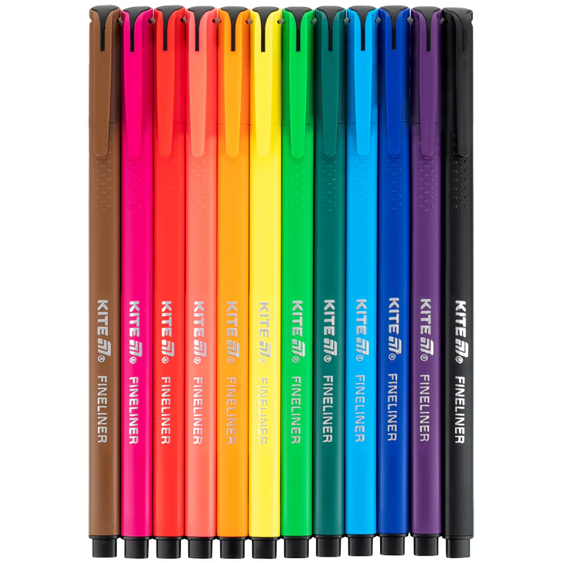 Лінери Kite "Creative", набір 12 шт, K-1164 1