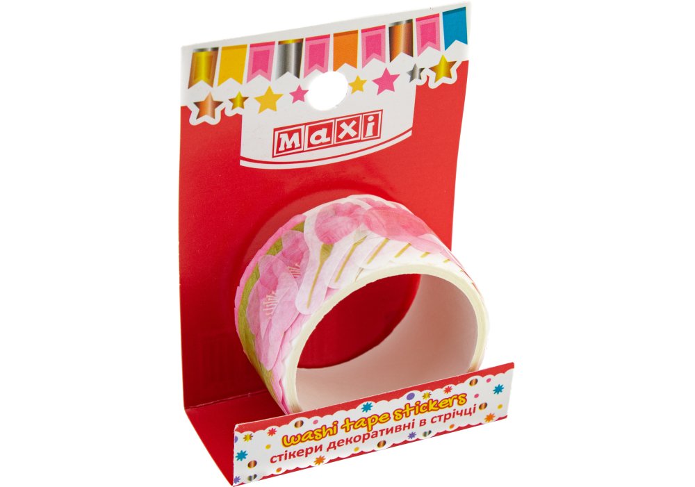 Стікери декоративні "Ніжні квіти" в стрічці на клейкій основі