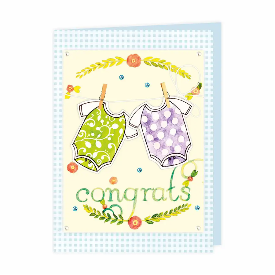 Набор, техника кардмейкинг, открытка "Сердечные поздравления!", Rosa Start 2