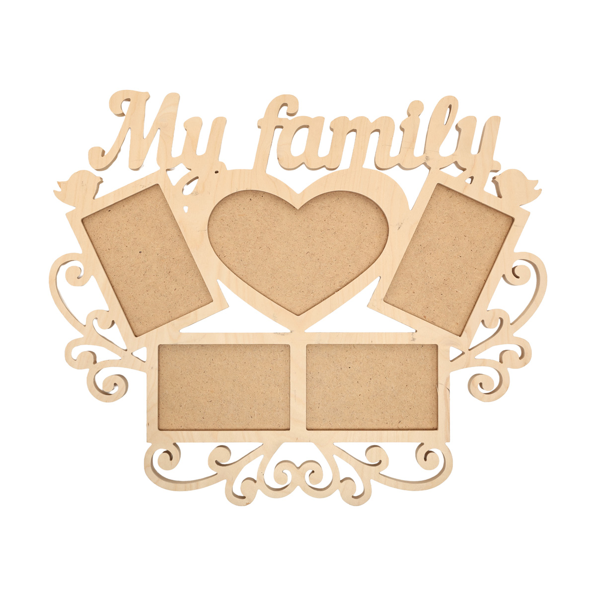Заготовка Коллаж "My family", 1625