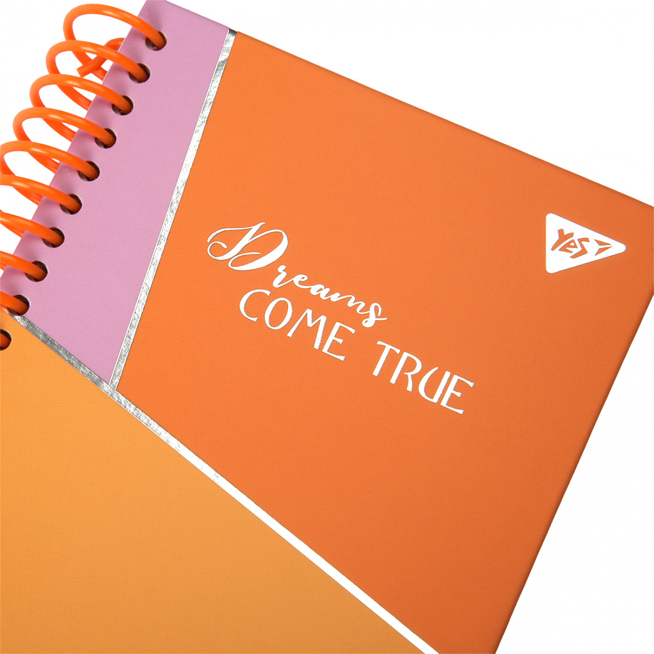 Блокнот YES А6/64 7БЦ "Dreams come true" cпіраль, лінія, 152032 1