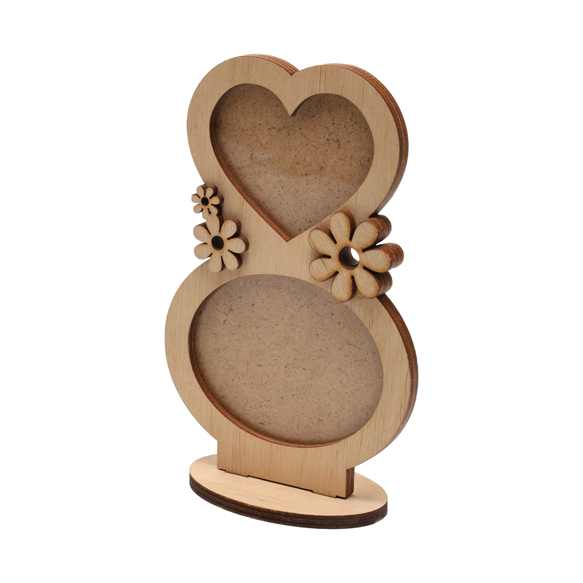 Заготовка деревянная Фоторамка Мамочке "С 8 марта!", Ф18