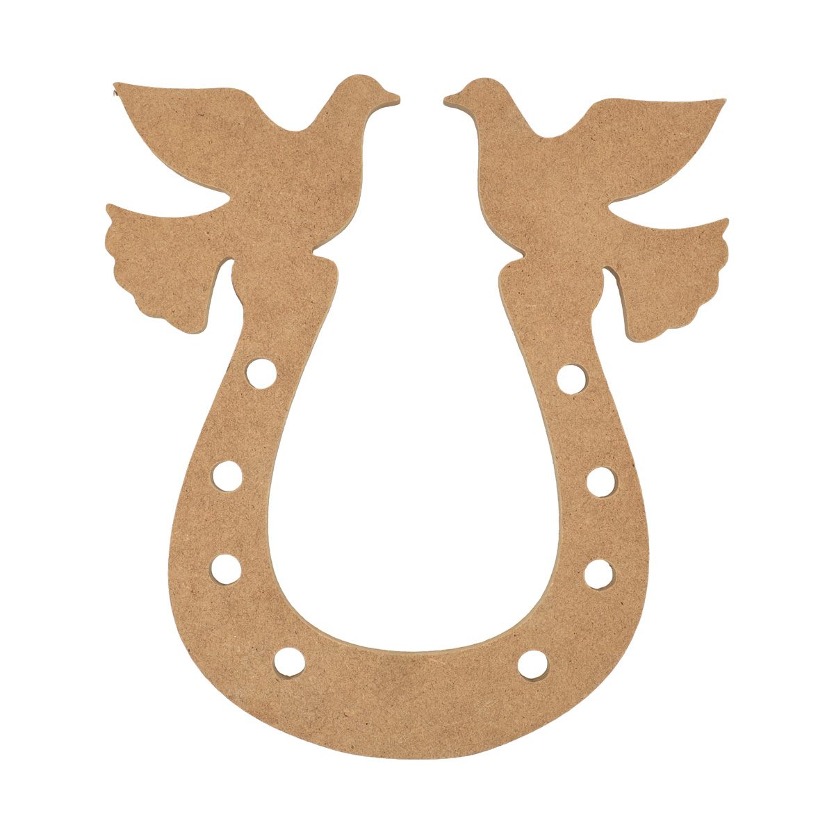 Заготовка деревянная Подкова МДФ, 0735