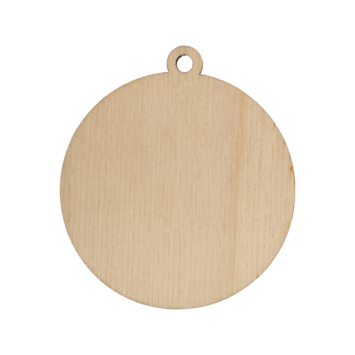 Заготовка деревянная Подвеска "Новогодний шар", НГ167