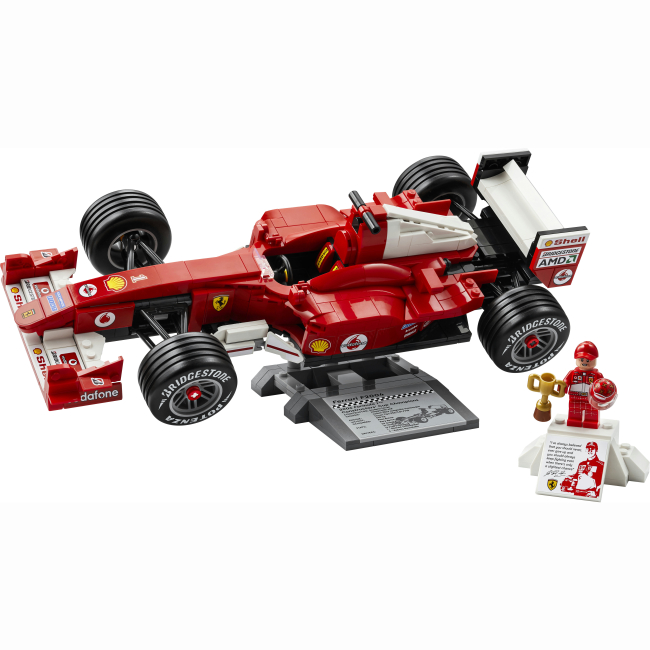 Конструктор Lego Icons "Ferrari F2004 та Michael Schumacher", 11375 1