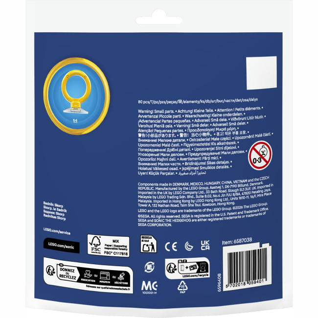 Конструктор Lego Sonic "Badnik: Skorp", 30733 2