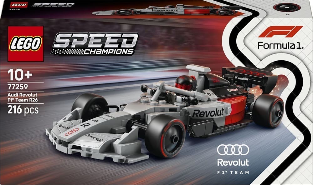 Конструктор Lego Speed ​​Champions "Гоночный автомобиль Audi Revolut F1® Team R26", 77259