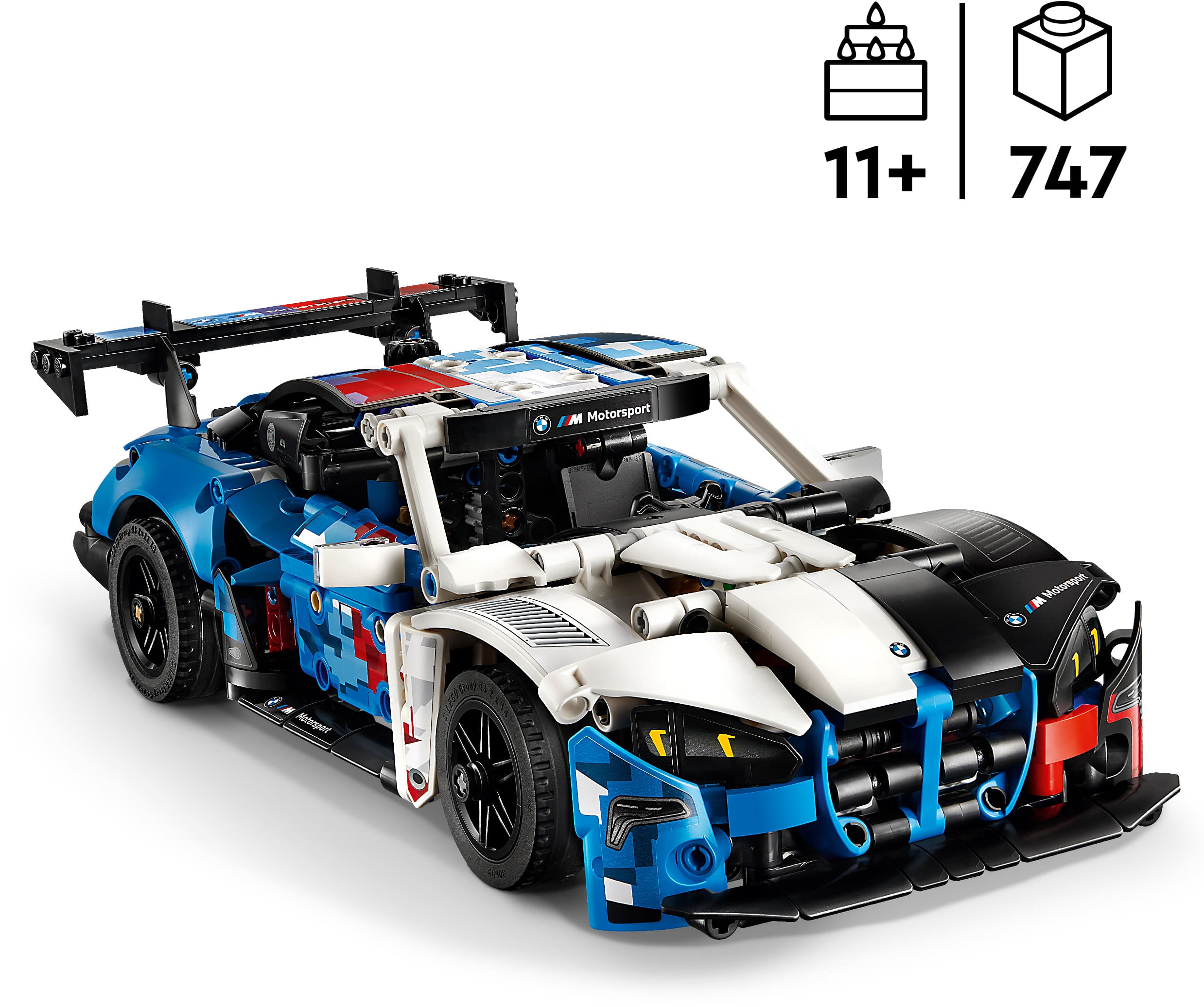 Конструктор Lego Technic "Автомобіль для перегонів BMW M4 GT3 EVO", 42226 3