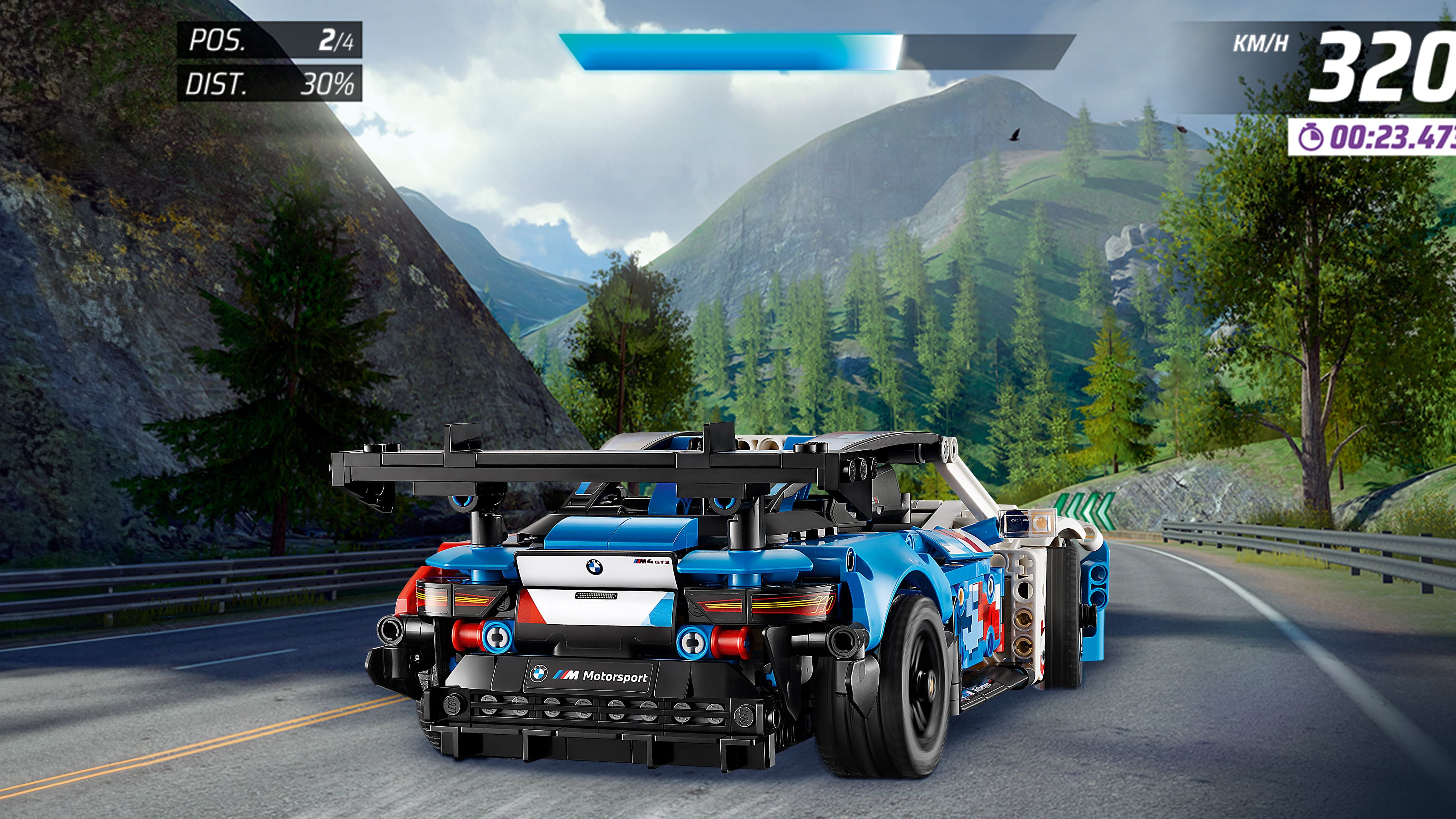 Конструктор Lego Technic "Автомобіль для перегонів BMW M4 GT3 EVO", 42226 5