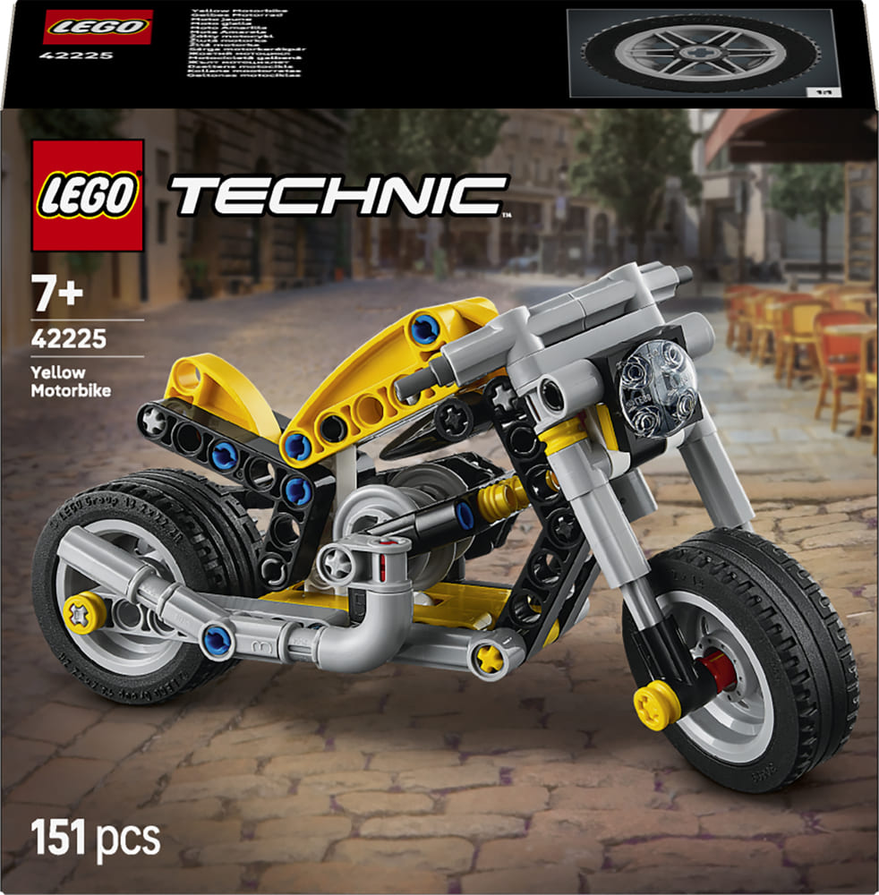 Конструктор Lego Technic "Жовтий мотоцикл", 42225