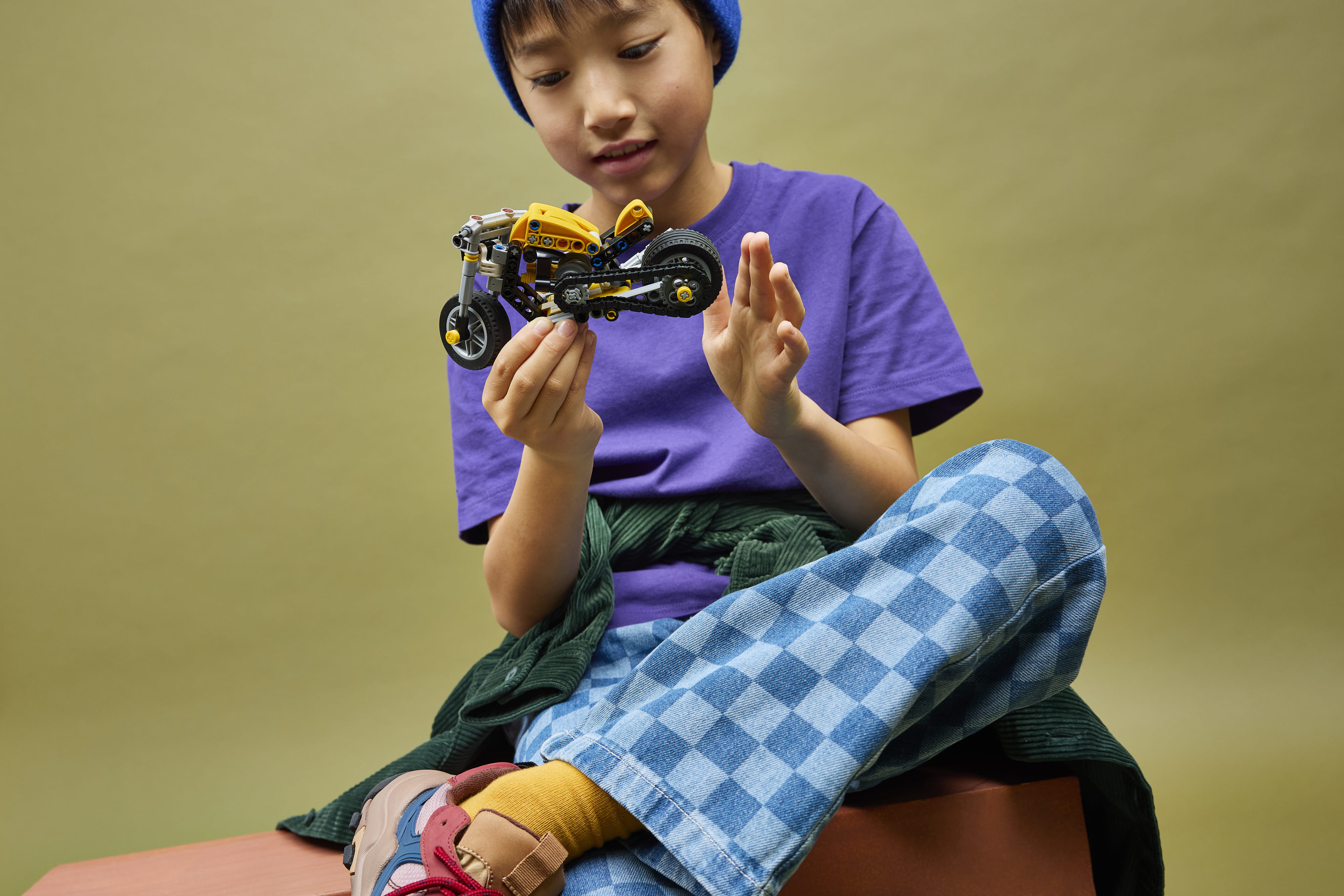 Конструктор Lego Technic "Жовтий мотоцикл", 42225 4