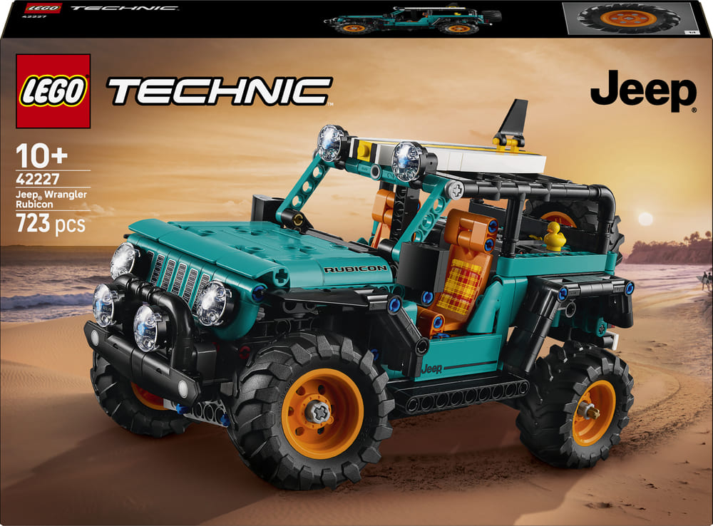 Конструктор Lego Technic "Позашляховик Jeep® Wrangler Rubicon", 42227