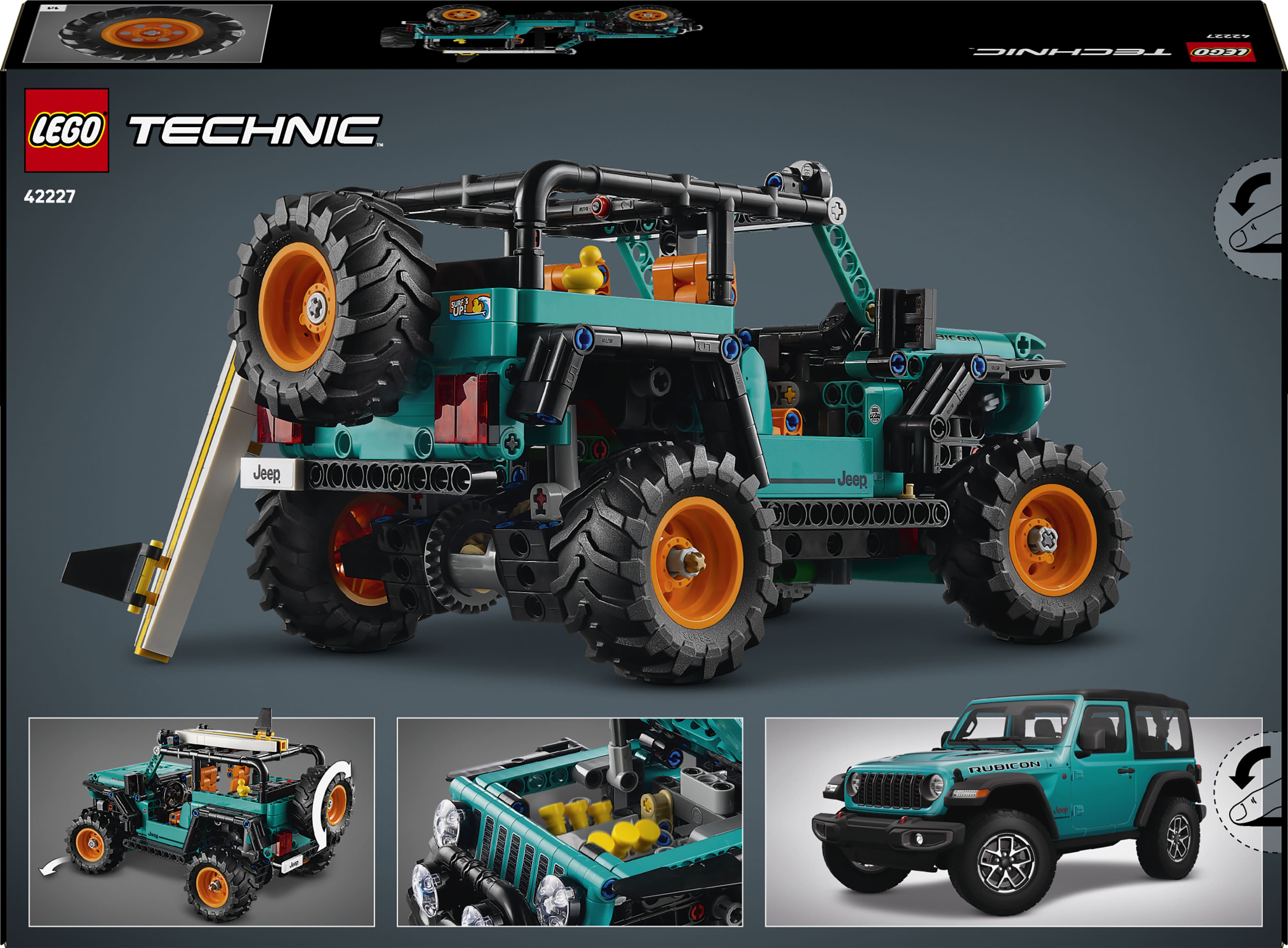 Конструктор Lego Technic "Позашляховик Jeep® Wrangler Rubicon", 42227 6
