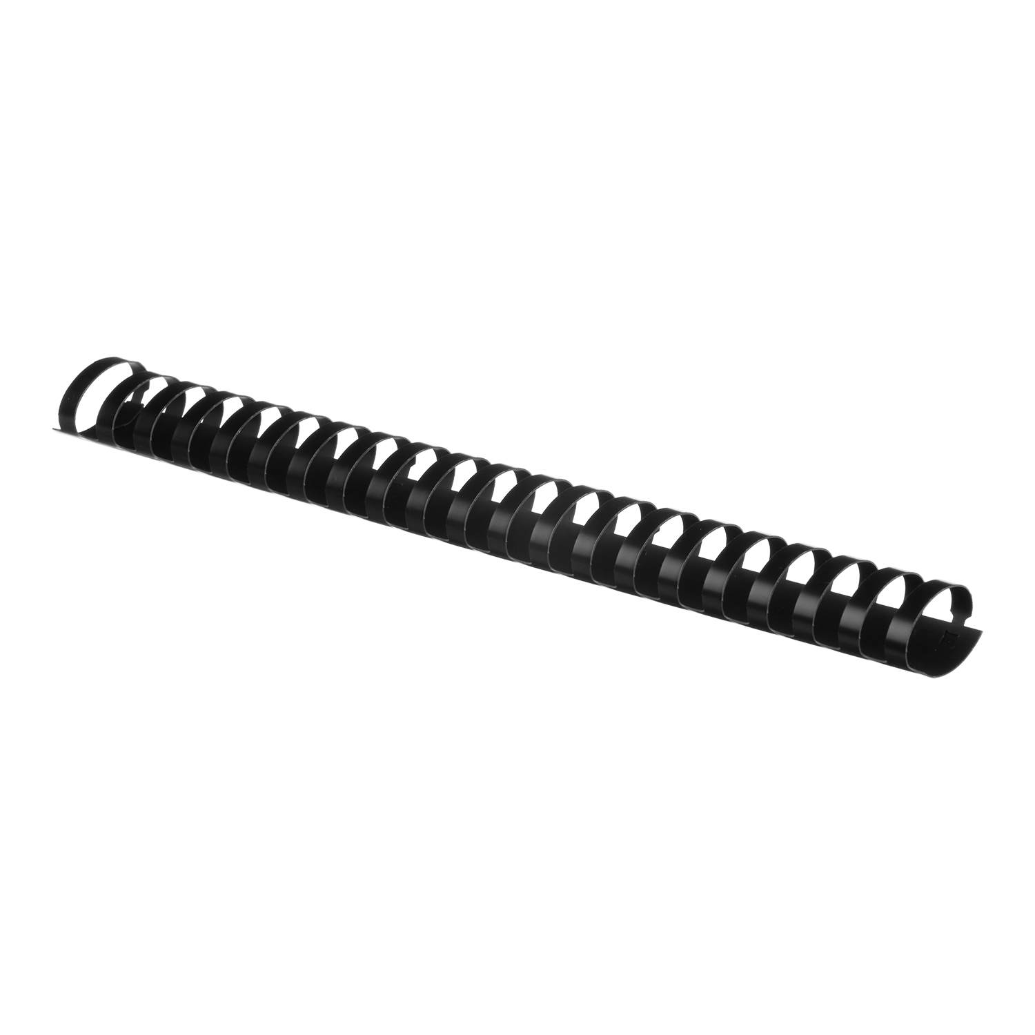 Пружина пластикова d 32 мм, 261-300 арк., чорна, 50 шт., BM.0510-01