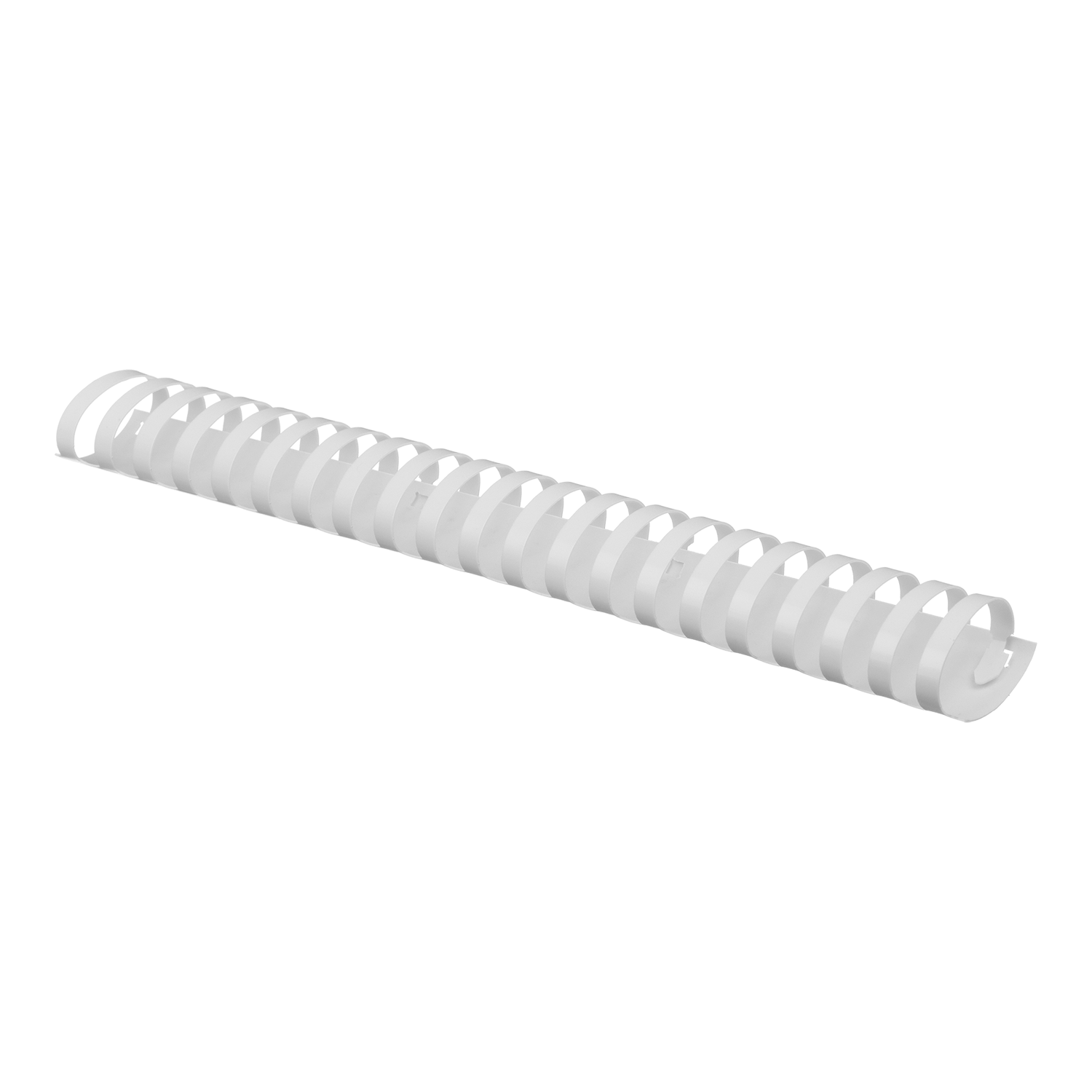 Пружина пластикова d 38мм, біла, 50 шт., BM.0511-12