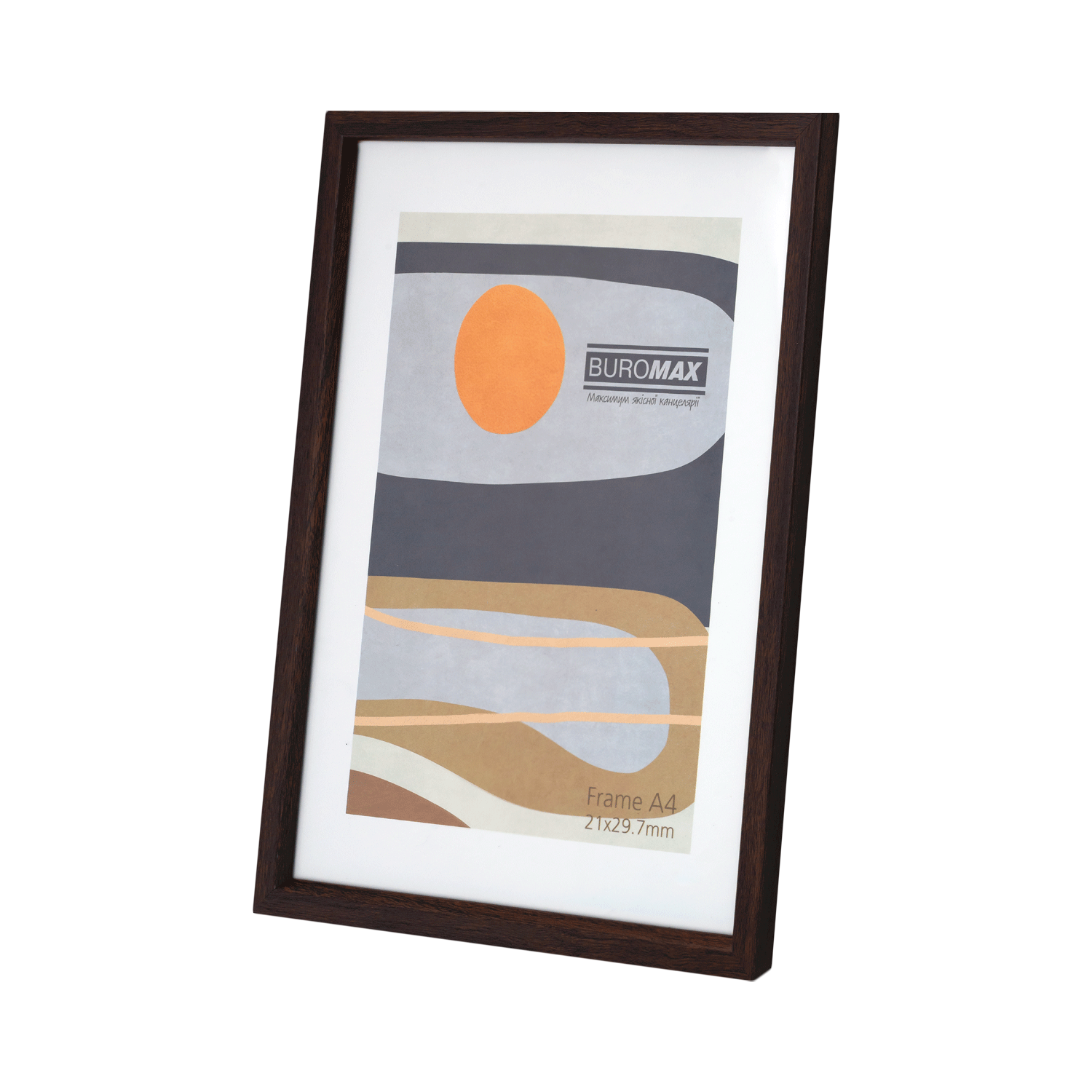 Фоторамка А4, 21*29.7 см темно-коричнева, BM.0900 1