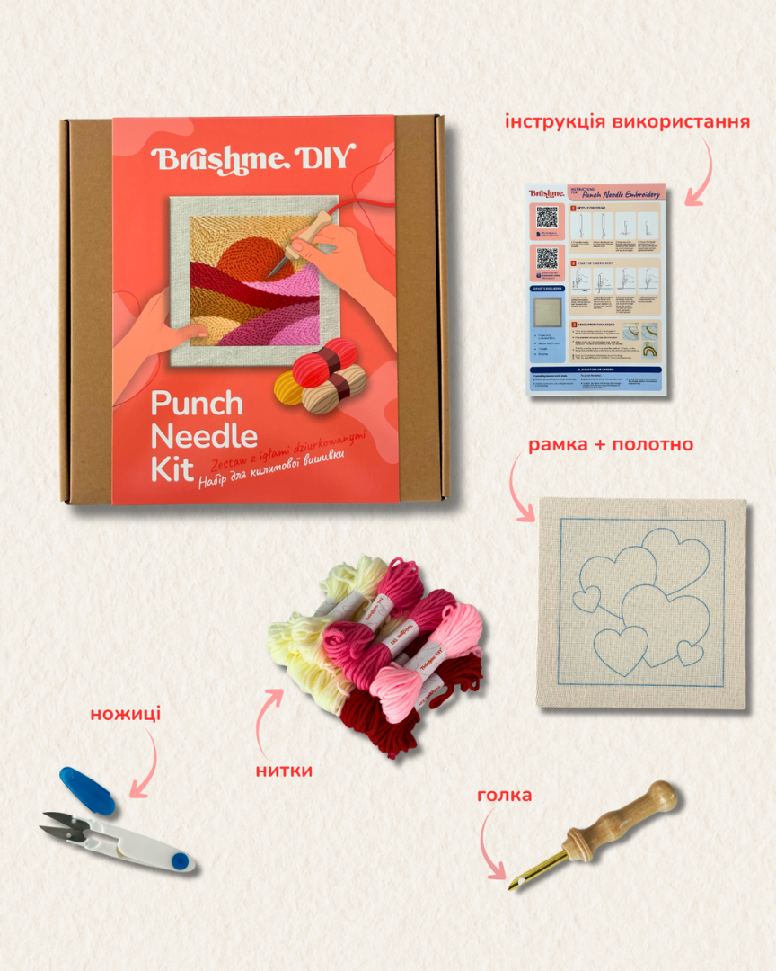 Набір для створення килимової вишивки "Золотий захід", PMBR013 3