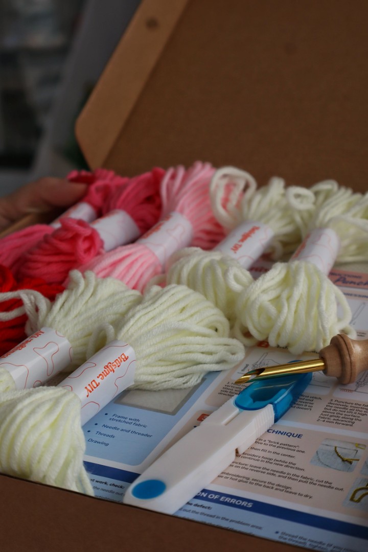 Набор для создания ковровой вышивки "Цветовой ритм", PMBR009 5