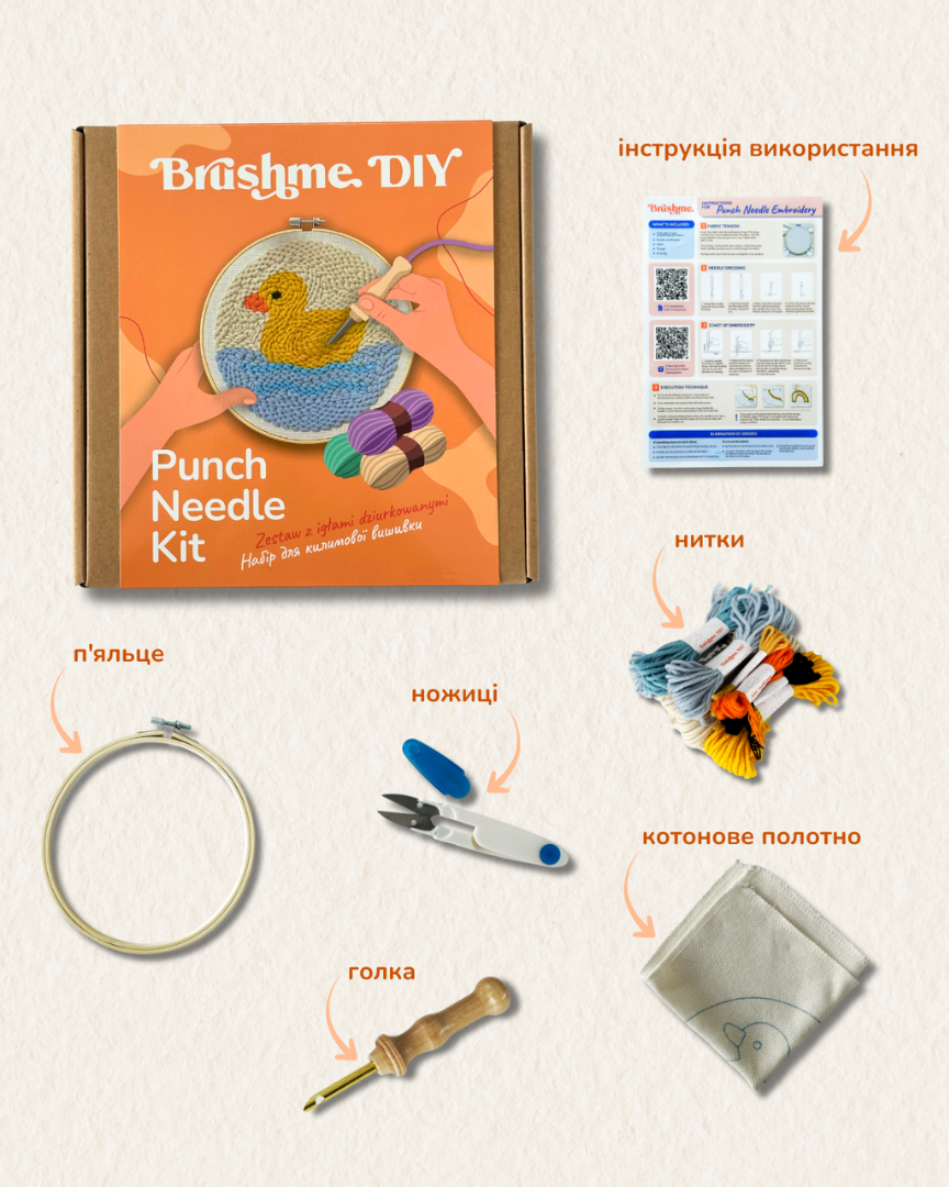 Набор для создания ковровой вышивки "Пернатый друг", PMBR003 5