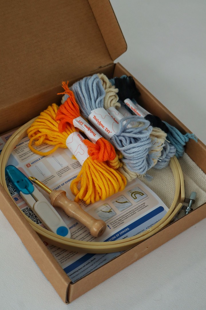 Набор для создания ковровой вышивки "Пернатый друг", PMBR003 6