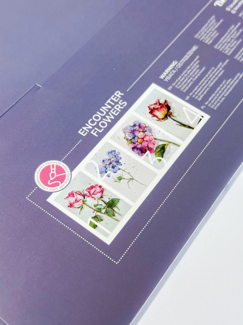 Розмальовка на водній основі  "Квіти" А4, WCOLOR2 11